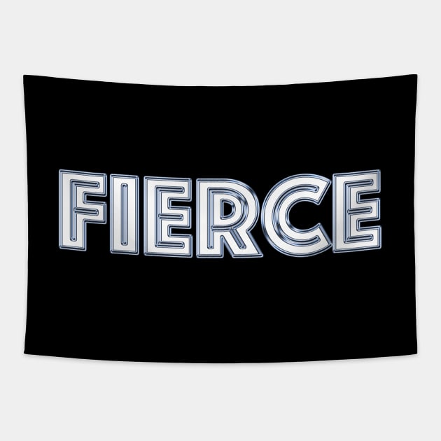 Fierce kickass Tapestry by LittleBean