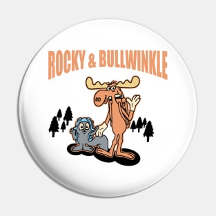 Rocky & BULLWINKLE adventure Pin