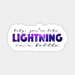 Electric Love Lightning Magnet