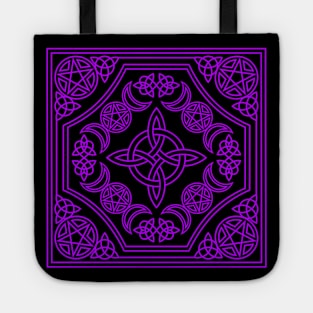 Witch Knot in purple Tote