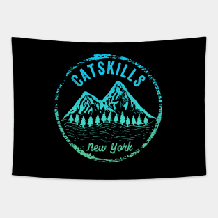 The Catskills New York NY Mountains Family Vacation Gift Tapestry