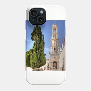 Cyprus Pine and Bell Tower Phone Case