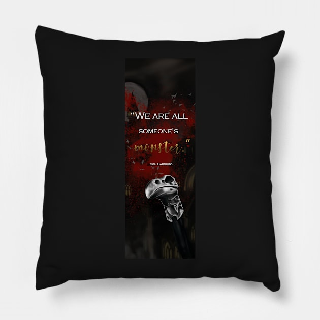 Someone's monster Pillow by AvviareArt