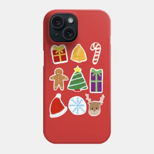 Christmas icons Phone Case