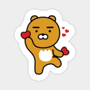 KakaoTalk Friends Hello! Ryan (카카오톡 라이언) Magnet