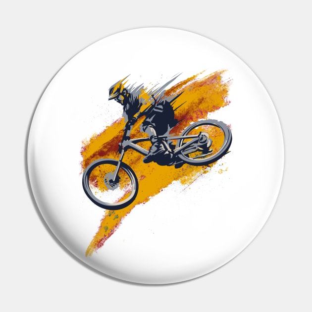 Stay wild MTB Pin by SFDesignstudio