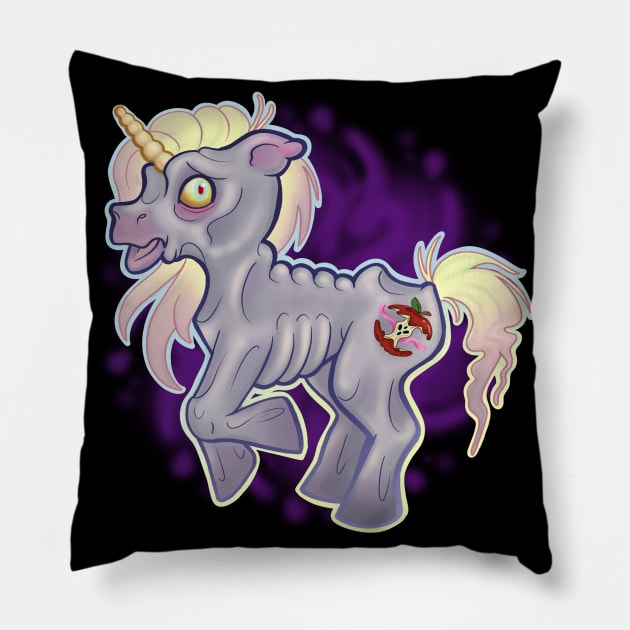 My Lil Apocalypse : Famine Pillow by InkyMcStapleface