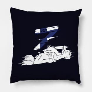 We Race On! 7 [Flag] Pillow