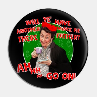 Mrs Doyle and her mince pies- Father Ted Pin