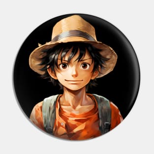 Reimagined Monkey D. Luffy from One Piece.png Pin