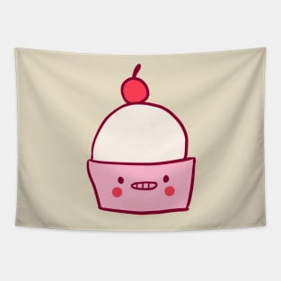 Cute Ice cream illustration Tapestry