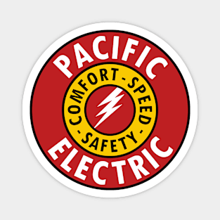 Pacific Electric Railway Magnet