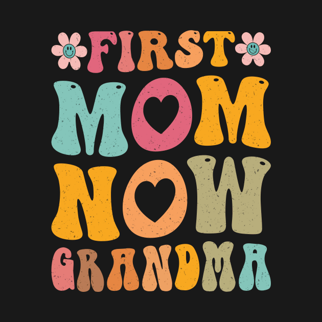 Womens Funny Mother's day My First Mother's Day As A Grandma by KRMOSH