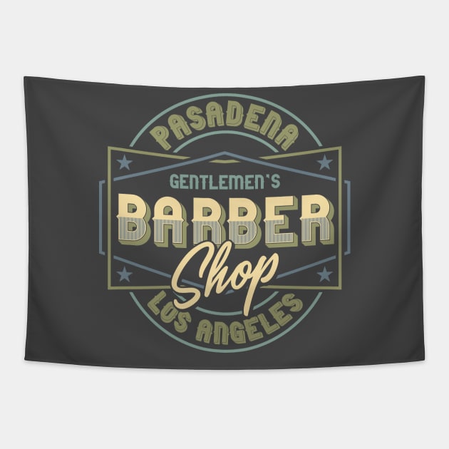 Barber Shop Tapestry by animericans