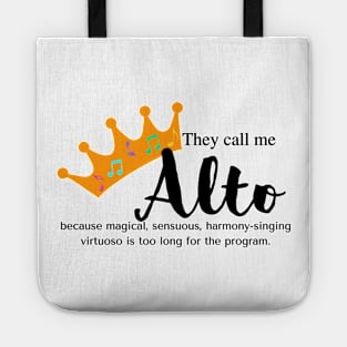 Choral Alto Pride Tote