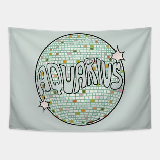 Aquarius Disco Ball Tapestry