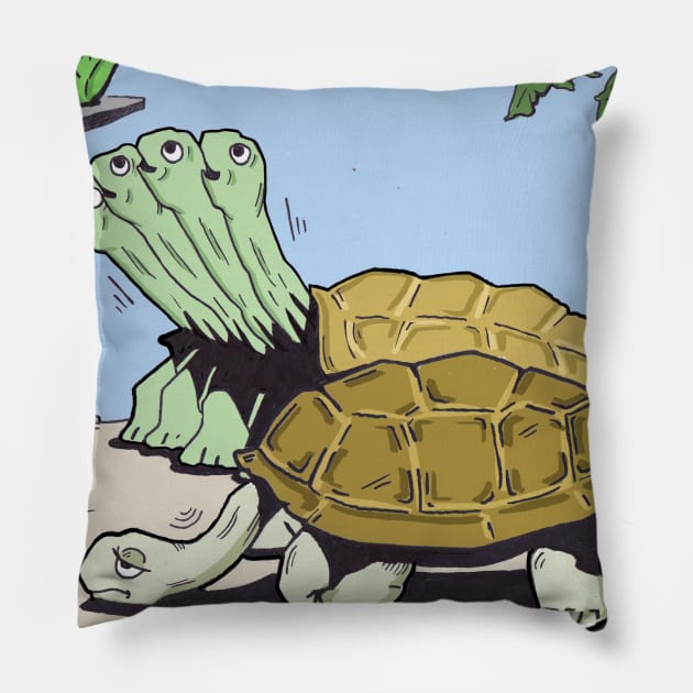 A-Reptile Dysfunction Pillow by Nick Navatta