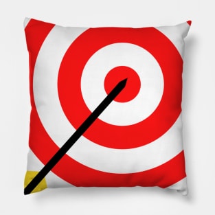 red target archery design Pillow