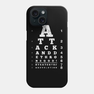 Attack and Dethrone God Phone Case