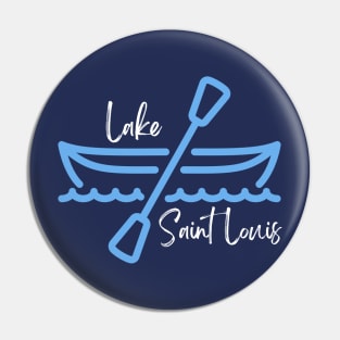 Lake Saint Louis Canoe Pin