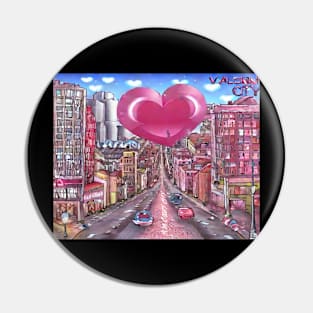 Happy Valentine's day/ slimgoody city Pin