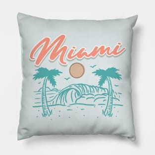 Miami Summer Pillow