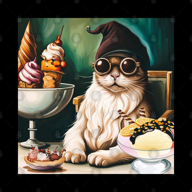 Feline Frosty Treats by Black Cat Alley