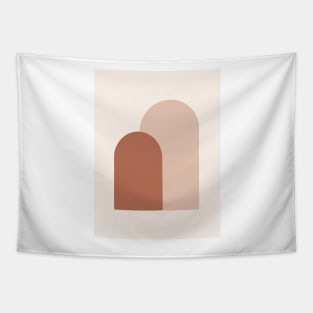 Abstract minimalist Illustration Poster Pastel Tones Decorative Tapestry