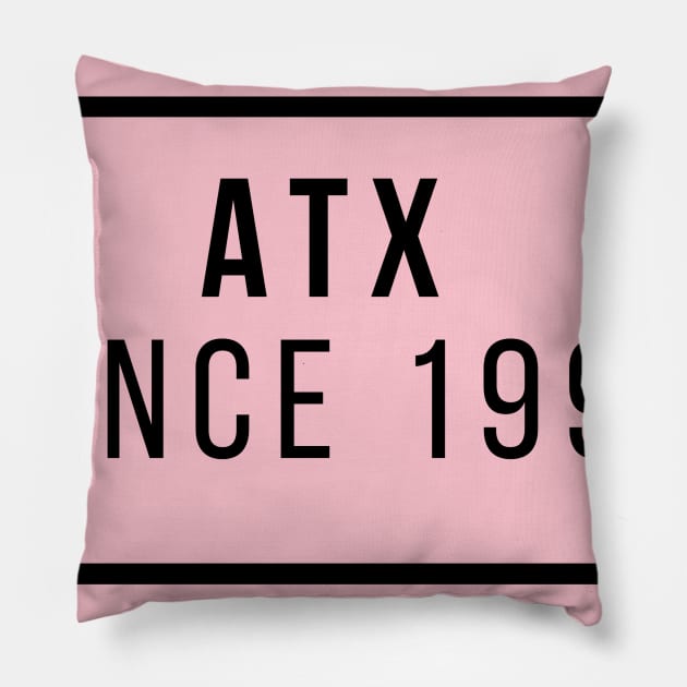 ATX since 1998 Pillow by willpate