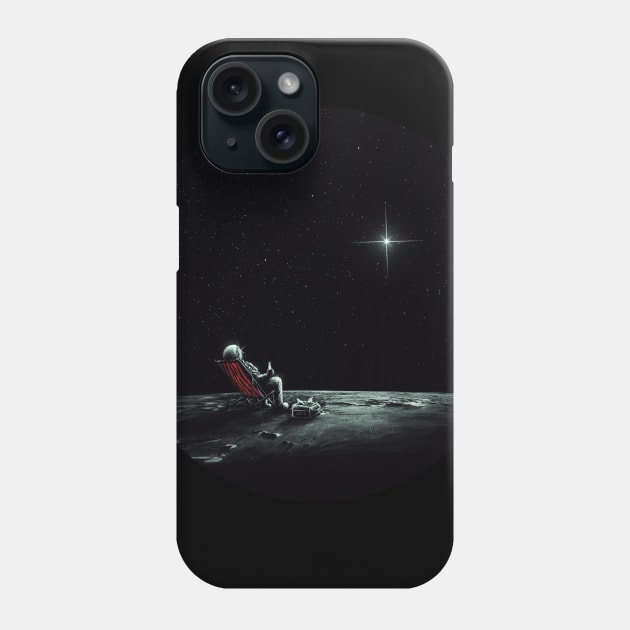 Space Chill Phone Case by nicebleed