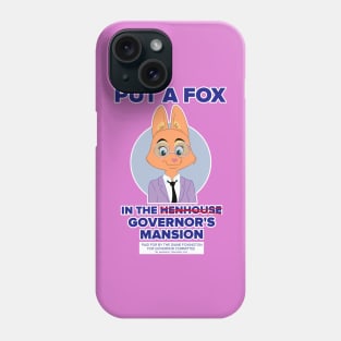A Fox in the Governor's Mansion Phone Case