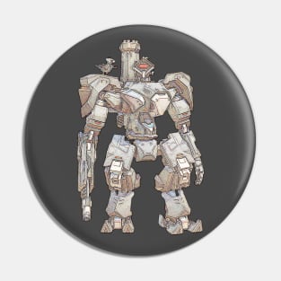 Overwatch Bastion Stealth Skin Faded Pin