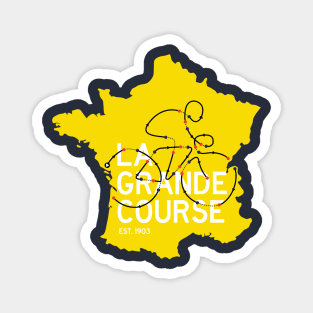 LA GRANDE COURSE Magnet