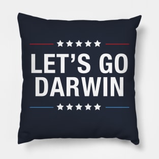 Let's go Darwin Pillow