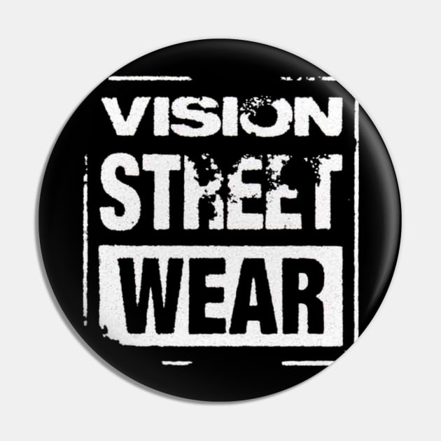 Vision Street Wear Skateboarding Disstresed 1980s Original Aesthetic Tribute 〶 Pin by Terahertz'Cloth