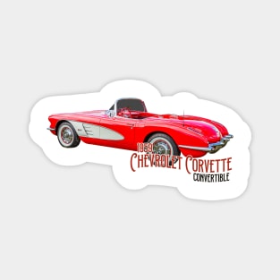 1959 Chevrolet Corvette Convertible Magnet