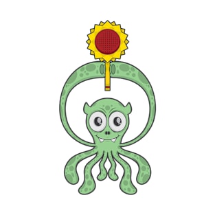 Octopus sunflower T-Shirt