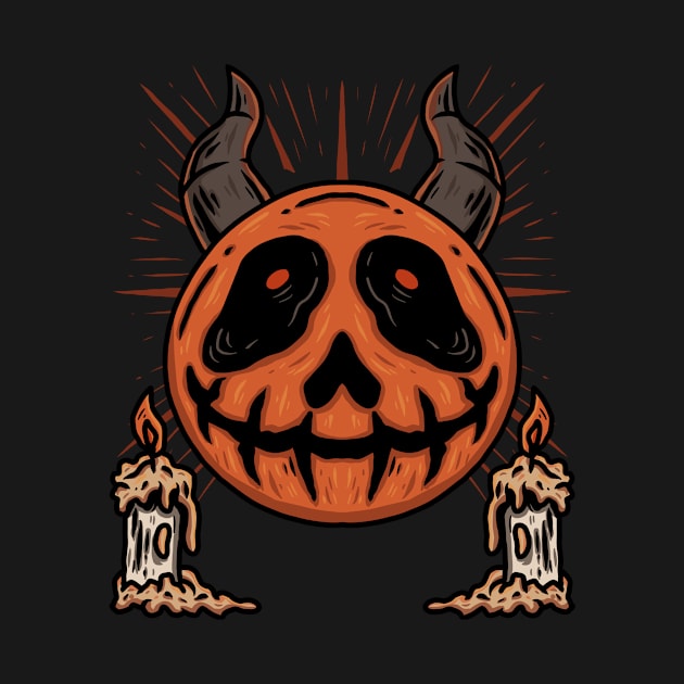 PUMPKIN HALLOWEEN by Tee Trends