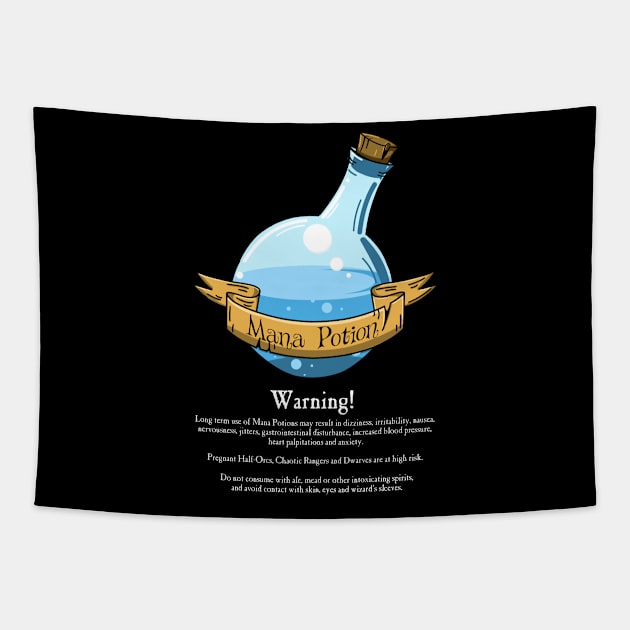 Mana Potion Tapestry by SimonBreeze