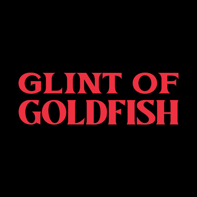 Glint of Goldfish Collective Animal Fish Nouns by TV Dinners