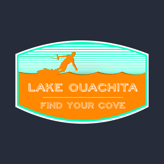 Lake Ouachita Wake Board by Relaxed Creative