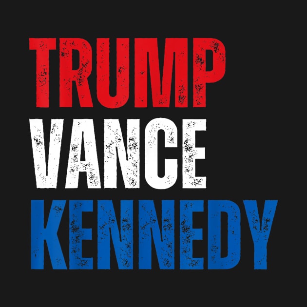Trump Vance Kennedy Presidential Campaign Flag USA 2024 Trump 2024