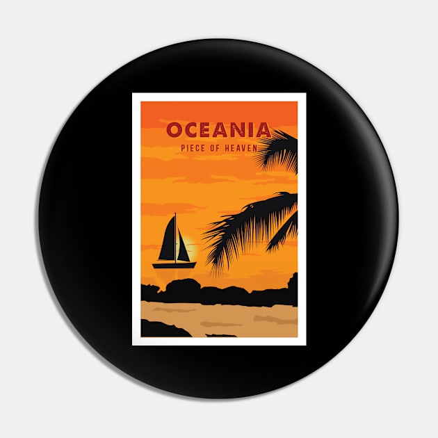 Oceania sunset Pin by NeedsFulfilled