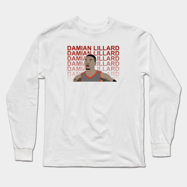 damian lillard long sleeve shirt