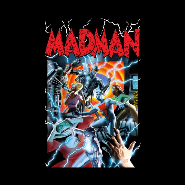 MADMAN painted by Alex Ross! by MICHAEL ALLRED