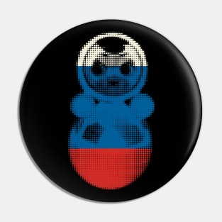 Nevalyashka Russian Pride Pin