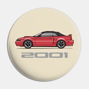 convertible 2001 Pin