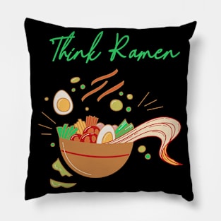 Think ramen ramyun ramyeon. Pasta Noodle lovers Pillow