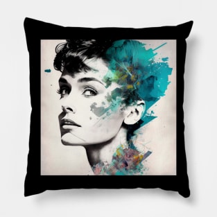 Audrey Hepburn #7 Pillow