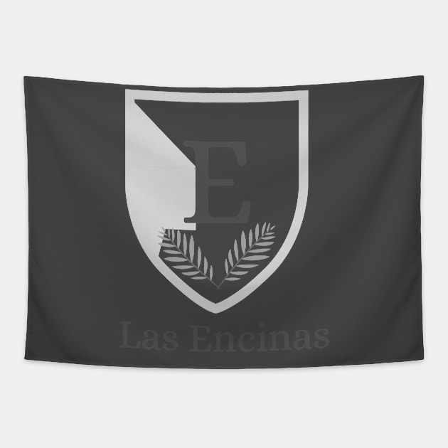 Las Encinas Logo Tapestry by TexasRancher